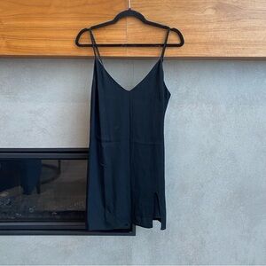 Reformation Black Mini Dress, Size S